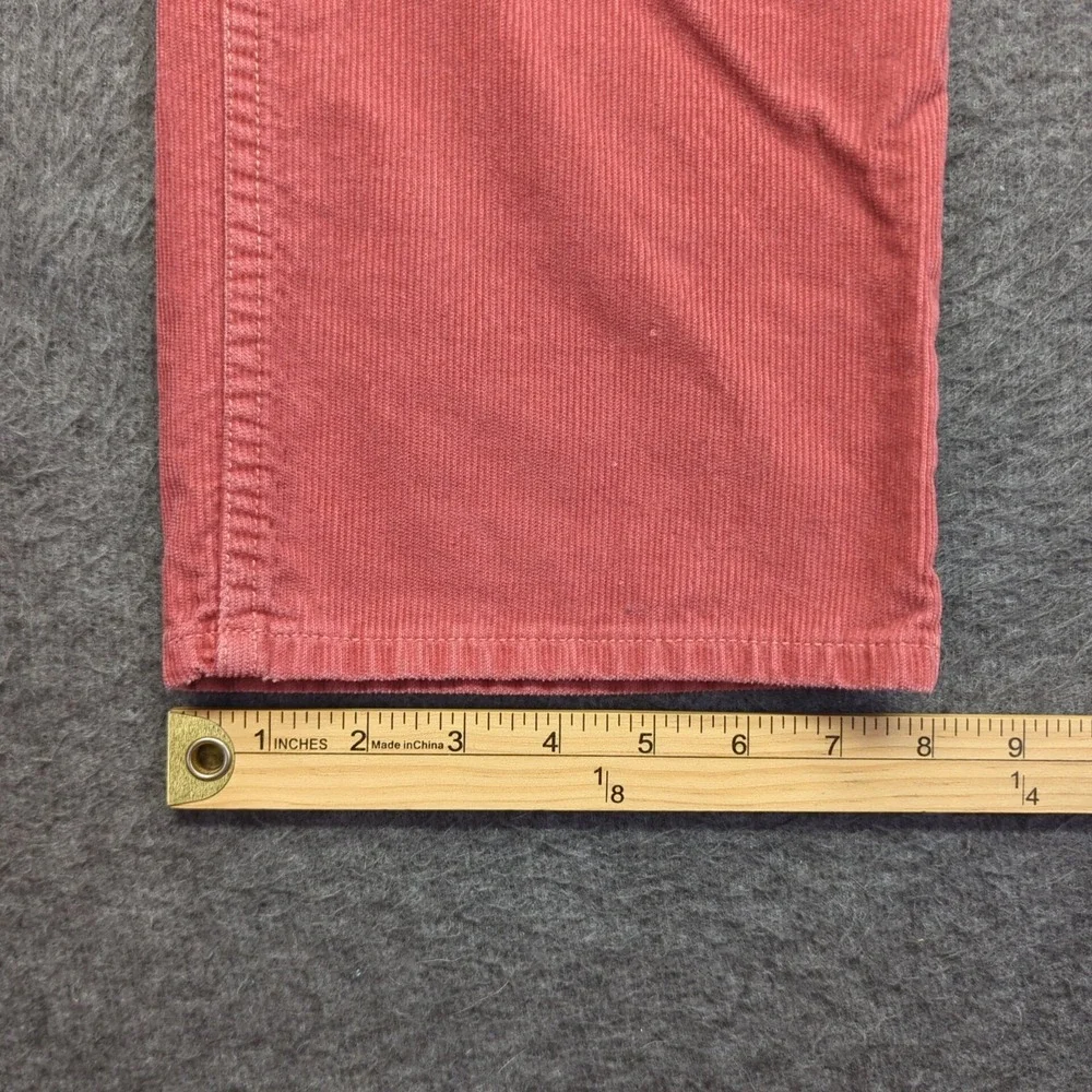 Polo Ralph Lauren Jeans 31x32 Red Corduroy Classic Straight Preppy‎ Casual